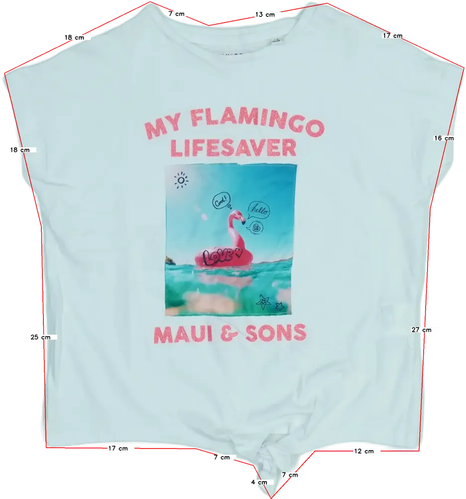 Fehér OVS Póló EU 128 / UK 8 év / US 8 év/M