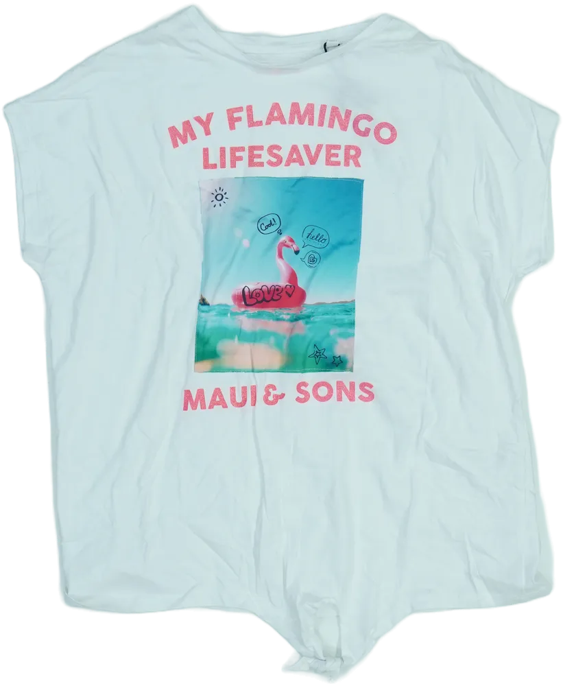 Fehér OVS Póló EU 176 / UK 16 év / US XL