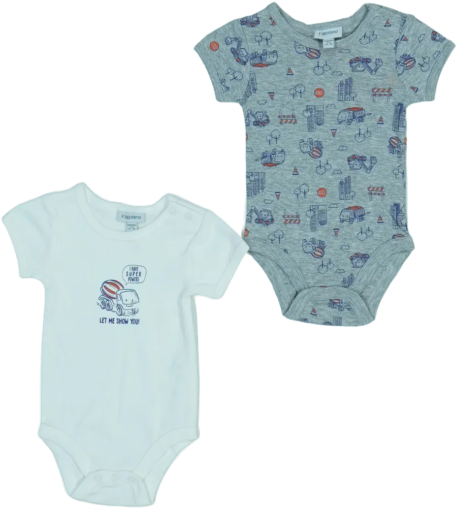 Többszínű OVS - Fagottino Csomag - Body EU 56 / UK Újszülött / US Újszülött