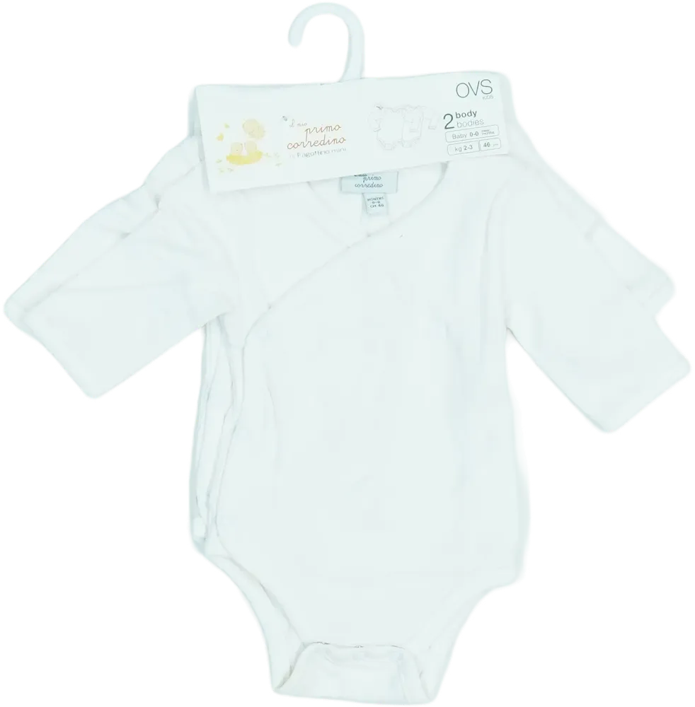 Fehér OVS - Fagottino Csomag - Body EU 46 / UK Koraszülött / US Koraszülött