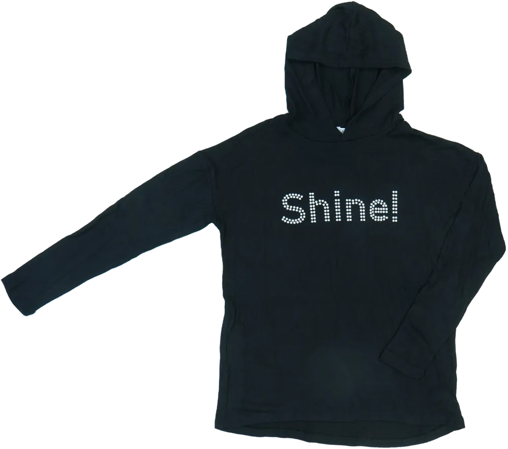 Fekete OVS Hosszú ujjú felső EU 170 / UK 15 év / US XL