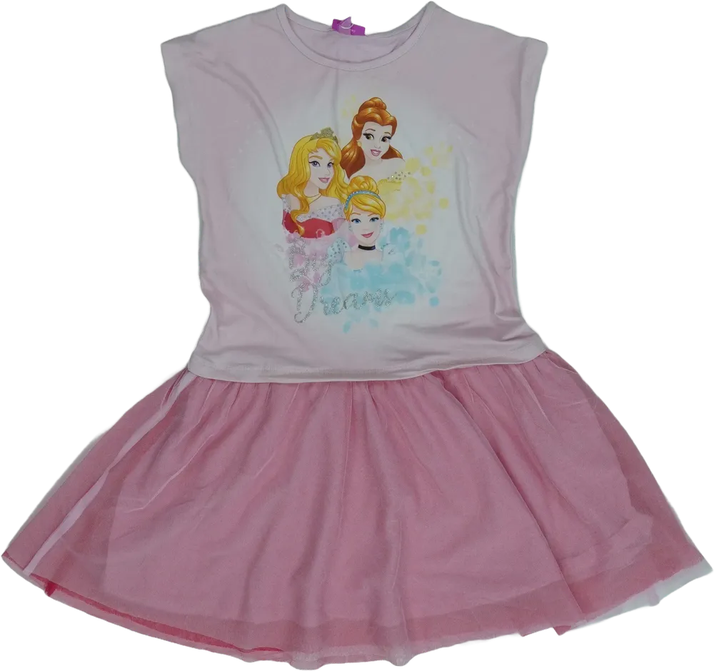 Rózsaszín Disney Ruha EU 122 / UK 7 év / US 7 év/M