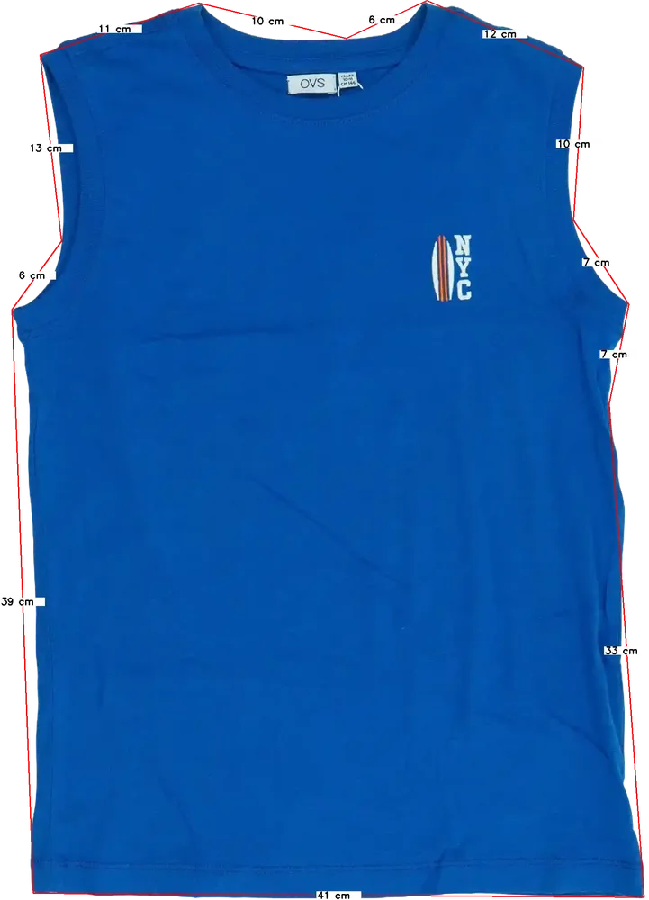 Kék OVS Fiú / Férfi atléta EU 146 / UK 11 év / US 12 év/L