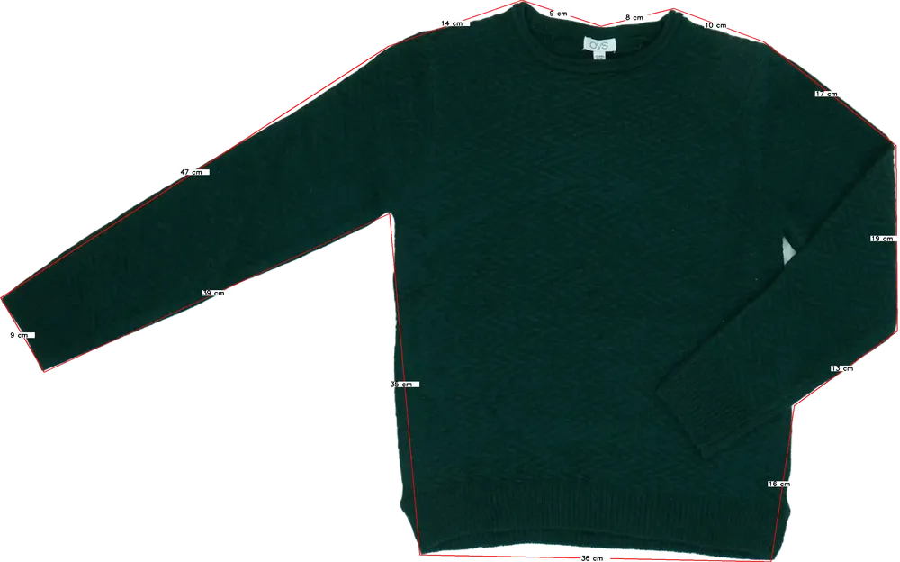 Zöld OVS Kötött pulcsi EU 140 / UK 10 év / US 10 év/L