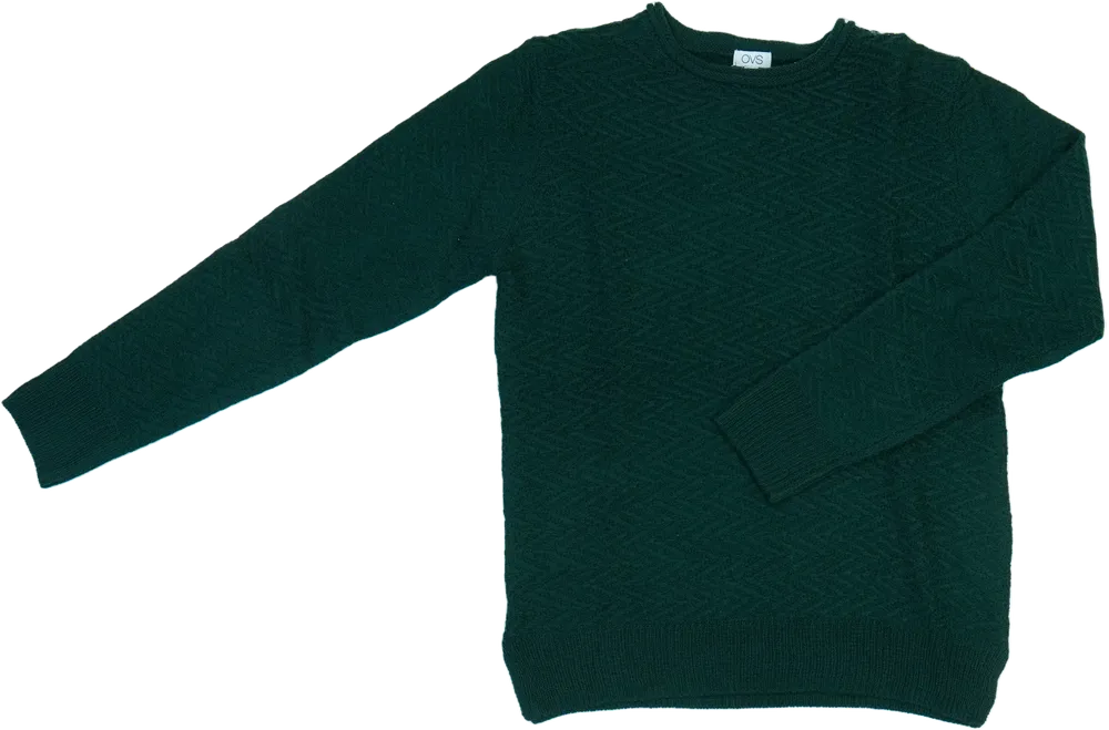 Zöld OVS Kötött pulcsi EU 152 / UK 12 év / US 12 év/L