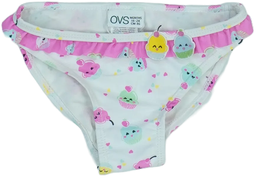 Fehér OVS Bikini alsó EU 86 / UK 12-18 hónap / US 18 hónap
