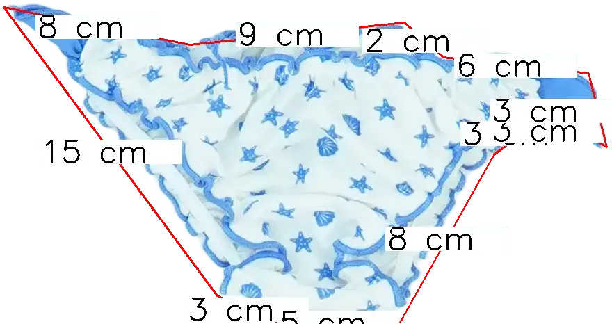 Fehér OVS - Fagottino Bikini alsó EU 92 / UK 2 év / US 2T