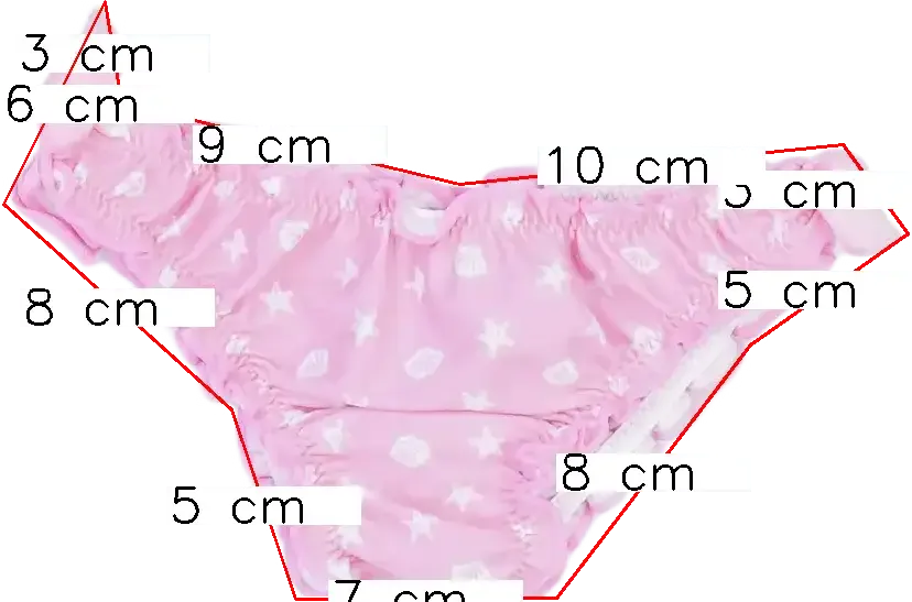 Rózsaszín OVS - Fagottino Bikini alsó EU 74 / UK 6-9 hónap / US 6-9 hónap