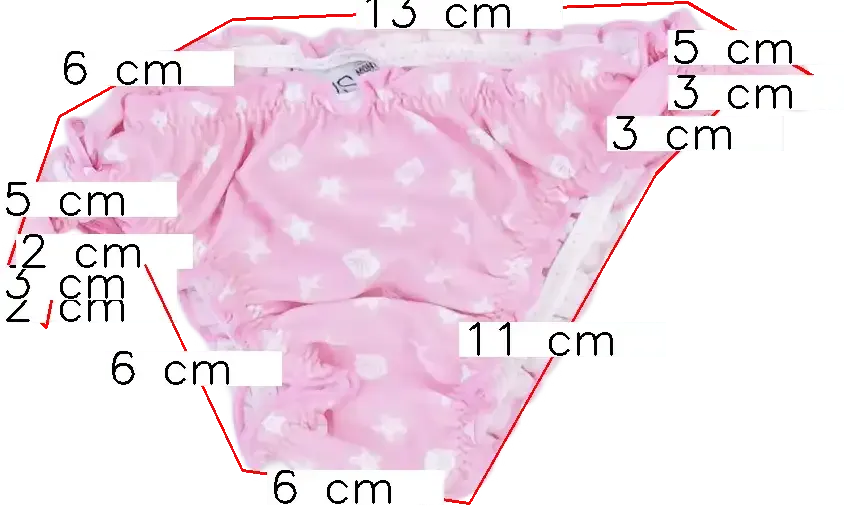 Rózsaszín OVS - Fagottino Bikini alsó EU 86 / UK 12-18 hónap / US 18 hónap