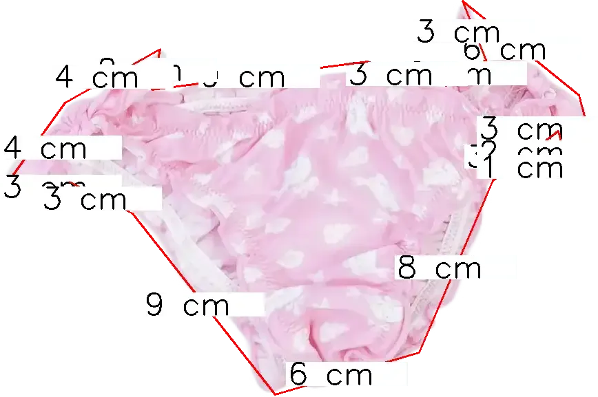 Rózsaszín OVS - Fagottino Bikini alsó EU 74 / UK 6-9 hónap / US 6-9 hónap