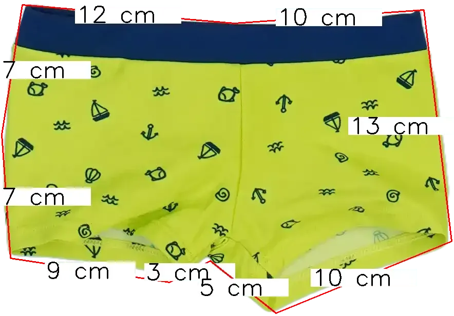 Zöld OVS Fürdőnadrág EU 86 / UK 12-18 hónap / US 18 hónap