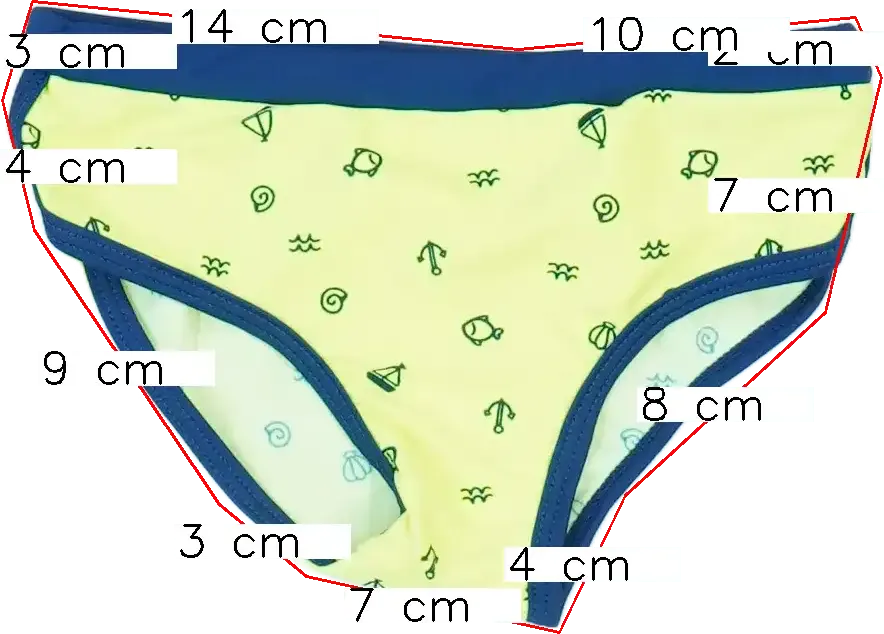 Zöld OVS Fürdőnadrág EU 98 / UK 3 év / US 3T