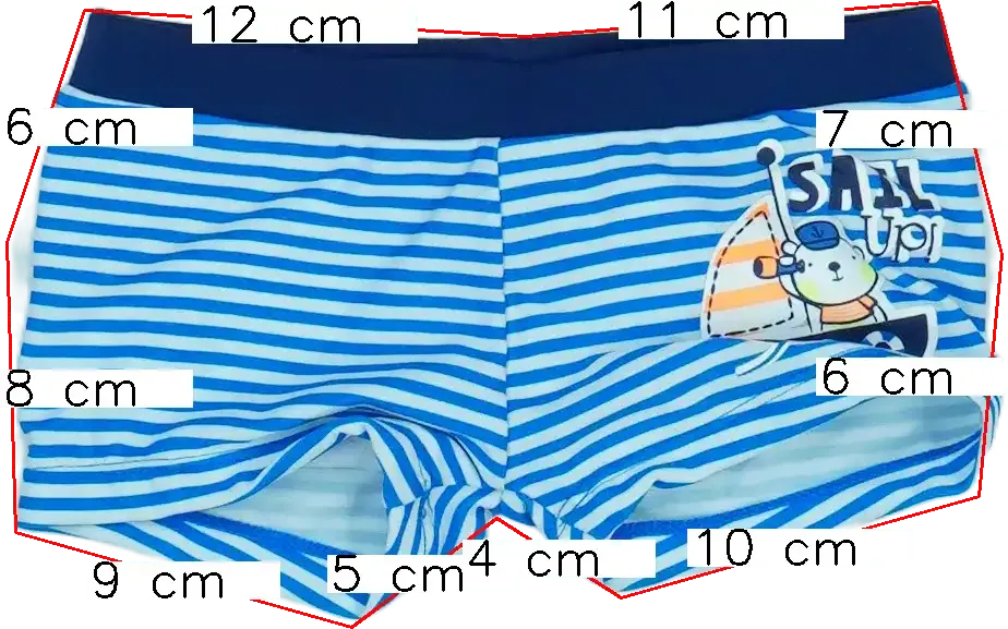 Kék OVS - Fagottino Fürdőnadrág EU 80 / UK 9-12 hónap / US 12 hónap