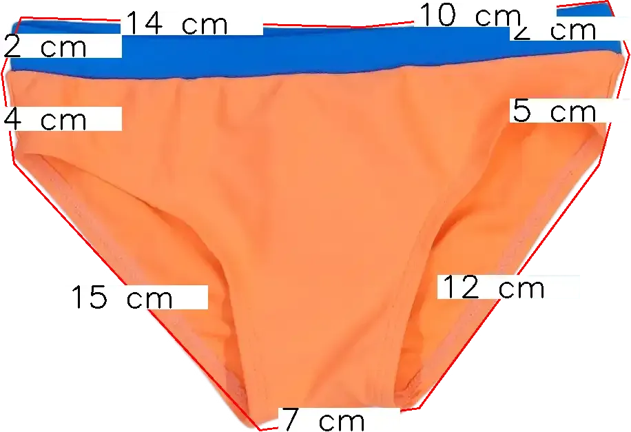 Sárga (narancs) OVS Fürdőnadrág EU 98 / UK 3 év / US 3T