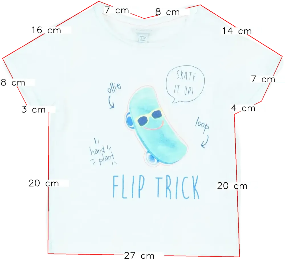 Fehér OVS - Fagottino Póló EU 86 / UK 12-18 hónap / US 18 hónap