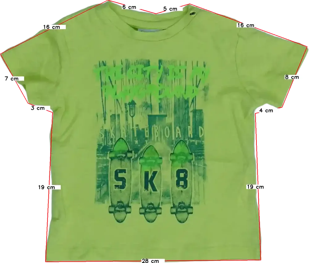 Zöld OVS - Fagottino Póló EU 74 / UK 6-9 hónap / US 6-9 hónap