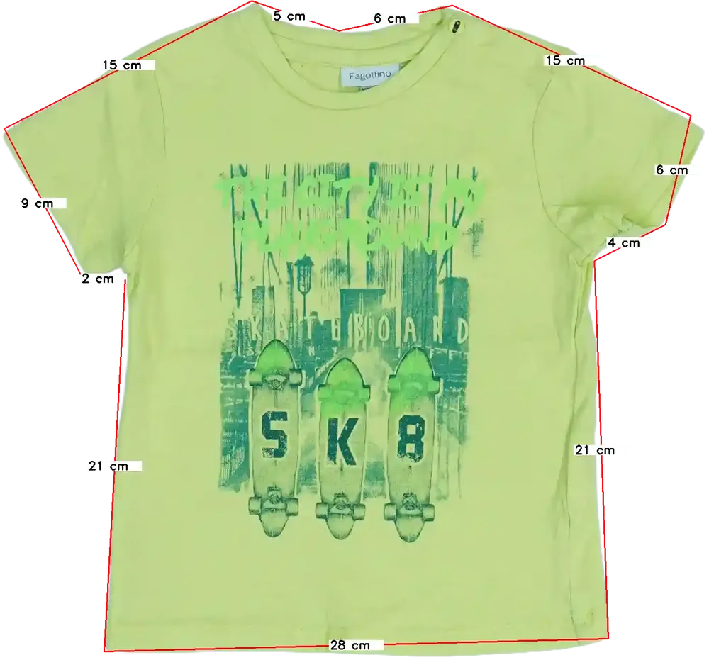 Zöld OVS - Fagottino Póló EU 86 / UK 12-18 hónap / US 18 hónap