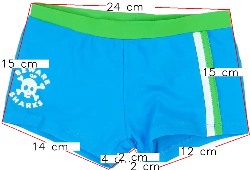 Kék OVS Fürdőnadrág EU 104 / UK 4 év / US 4T/XS