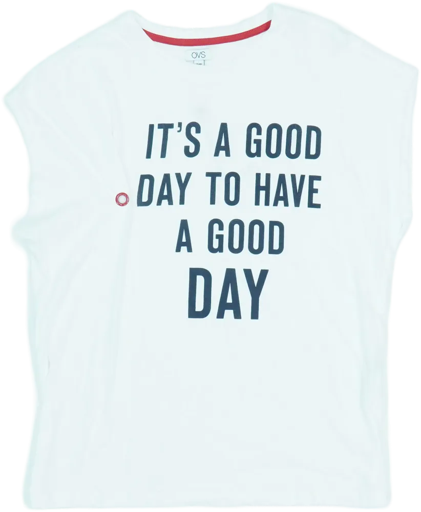 Fehér OVS Póló EU 158 / UK 13 év / US 14 év/XL