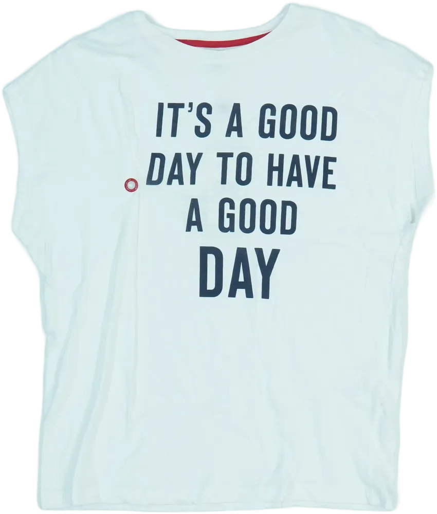 Fehér OVS Póló EU 164 / UK 14 év / US 14 év/XL