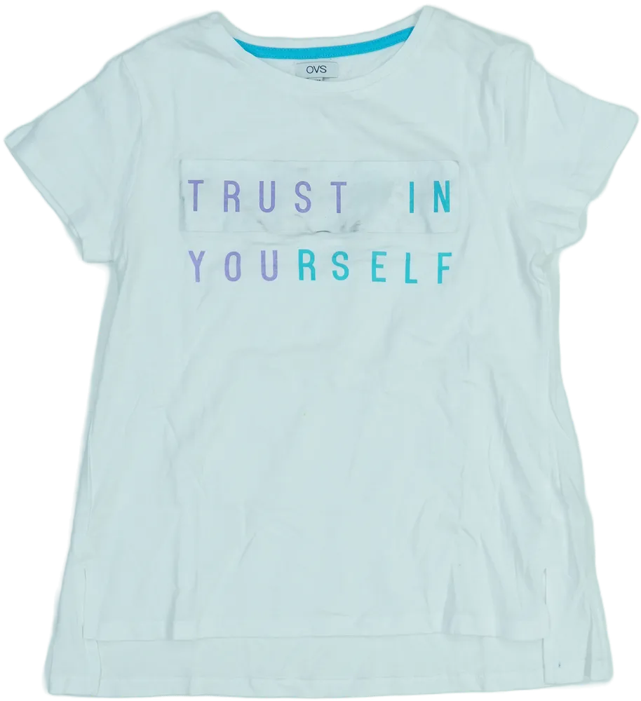 Fehér OVS Póló EU 152 / UK 12 év / US 12 év/L