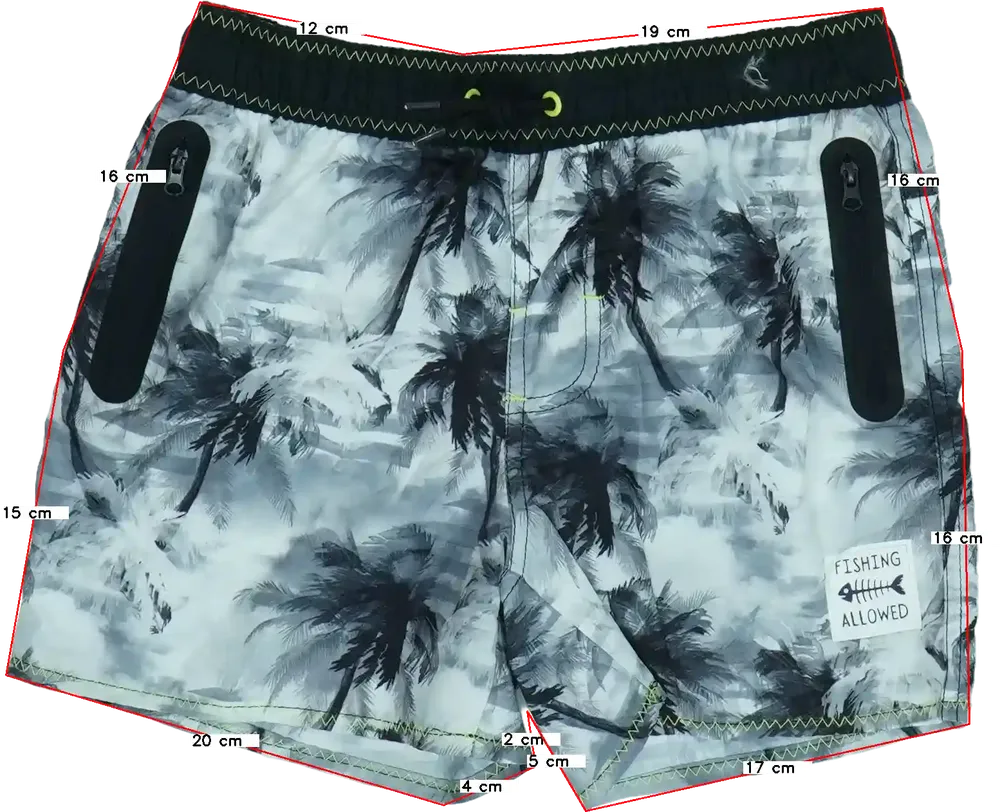 Szürke OVS Fürdőnadrág EU 140 / UK 10 év / US 10 év/L