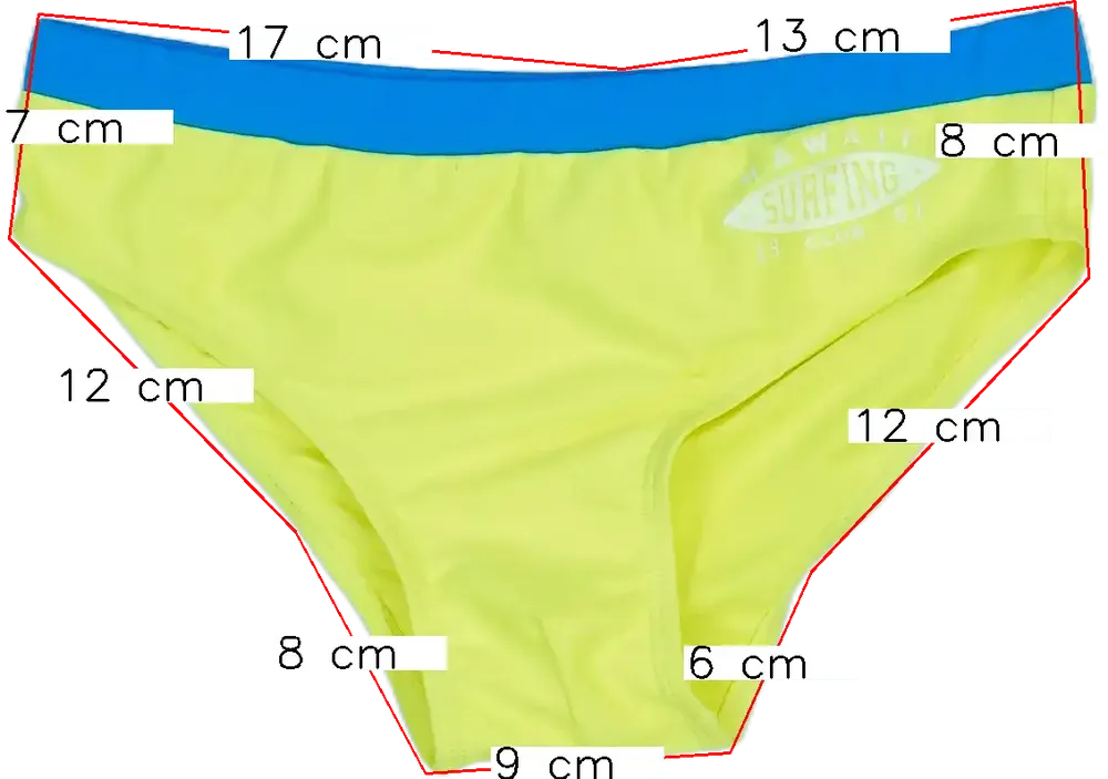 Sárga OVS Fürdőnadrág EU 152 / UK 12 év / US 12 év/L