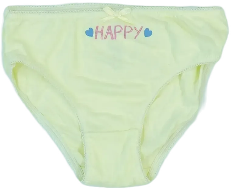 Sárga OVS Lányka / Női bugyi EU 116 / UK 6 év / US 6 év/S