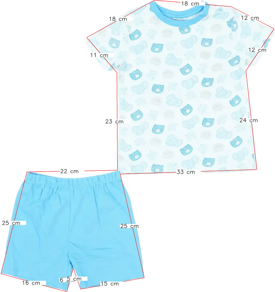 Blue OVS - Fagottino 2-piece set - Top &amp; Bottom EU 92 / UK 2 years / US 2T