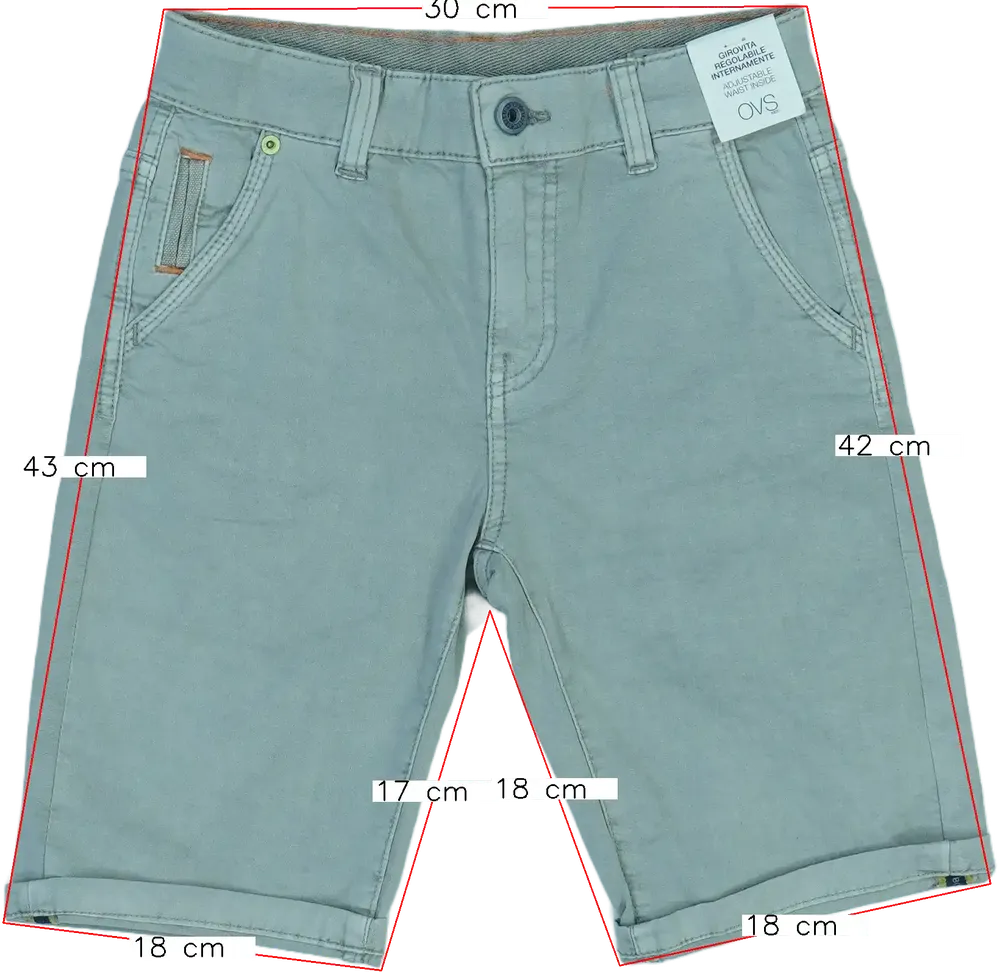 Szürke OVS Rövidnadrág EU 134 / UK 9 év / US 9 év/L