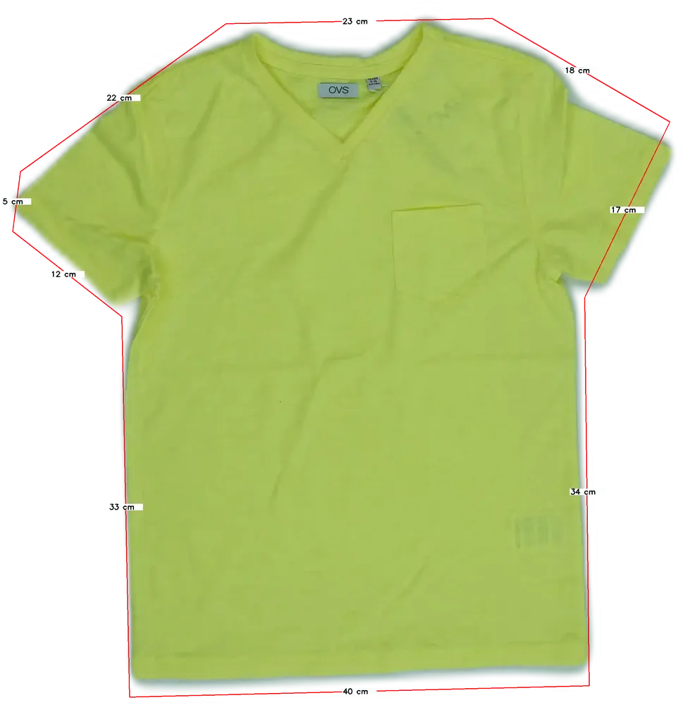 Zöld OVS Póló EU 140 / UK 10 év / US 10 év/L