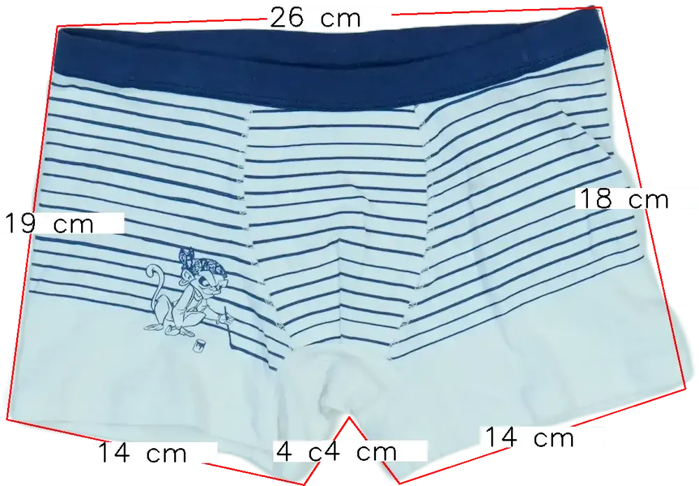 Fehér OVS Boxer EU 116 / UK 6 év / US 6 év/S