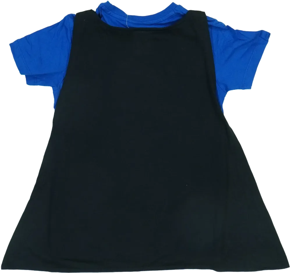 Kék DC Póló EU 128 / UK 8 év / US 8 év/M