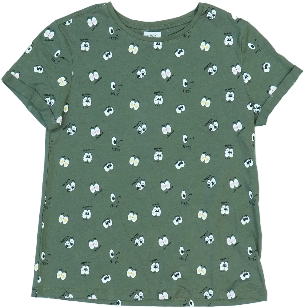 Zöld OVS Póló EU 152 / UK 12 év / US 12 év/L