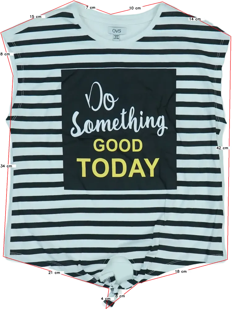 Fehér OVS Póló EU 146 / UK 11 év / US 12 év/L