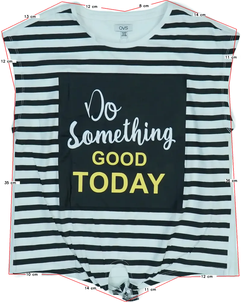 Fehér OVS Póló EU 158 / UK 13 év / US 14 év/XL