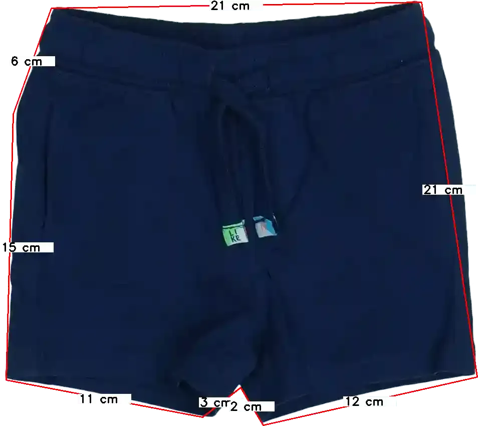 Kék OVS - Fagottino Rövidnadrág EU 68 / UK 3-6 hónap / US 3-6 hónap