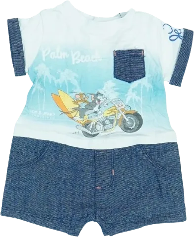 Kék Warner Bros Napozó EU 68 / UK 3-6 hónap / US 3-6 hónap