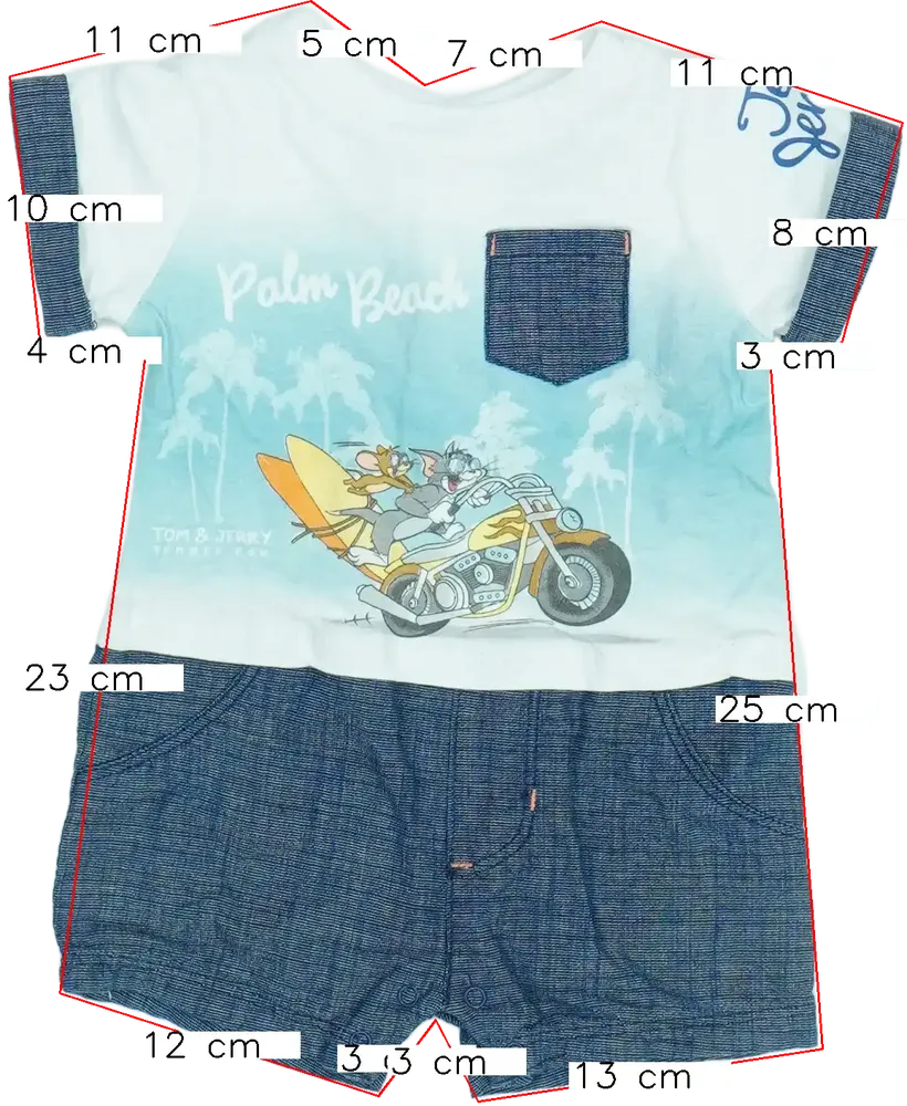 Többszínű Warner Bros Napozó EU 74 / UK 6-9 hónap / US 6-9 hónap