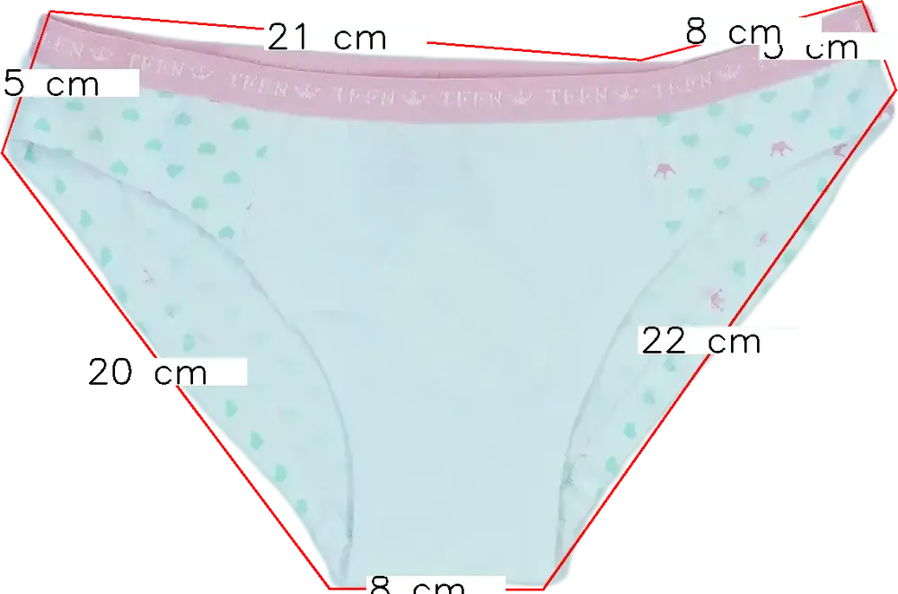 Fehér OVS Lányka / Női bugyi EU 164 / UK 14 év / US 14 év/XL