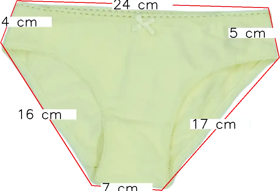 Sárga OVS Lányka / Női bugyi EU 116 / UK 6 év / US 6 év/S