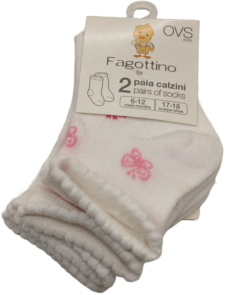 Fehér OVS - Fagottino Csomag - Zoknik EU 18