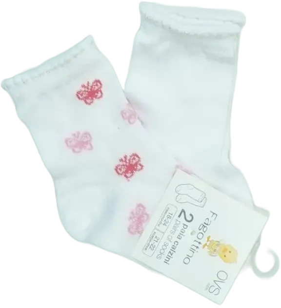 Fehér OVS - Fagottino Csomag - Zoknik EU 22