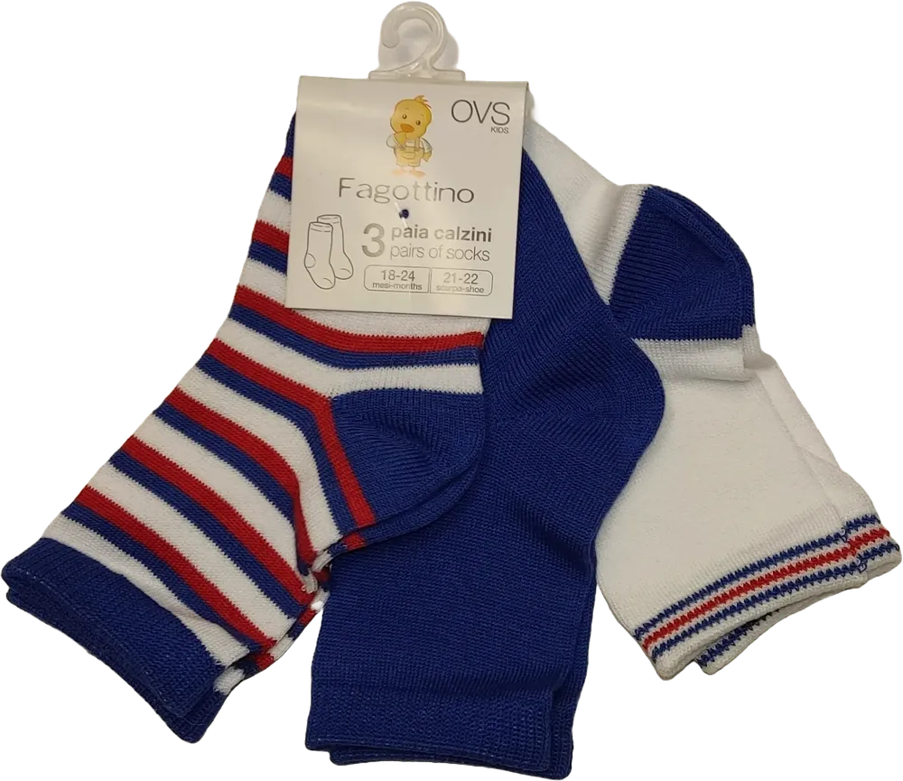 Többszínű OVS Csomag - Zoknik EU 22