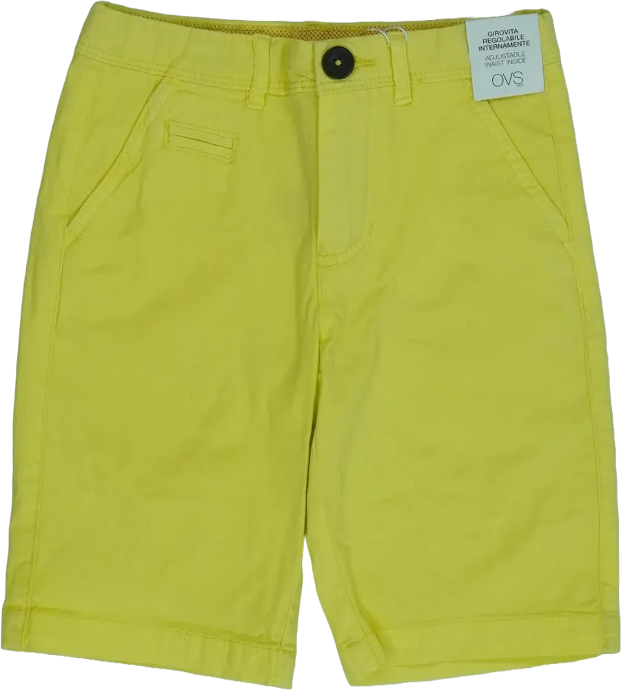 Sárga OVS Rövidnadrág EU 110 / UK 5 év / US 5 év/XS