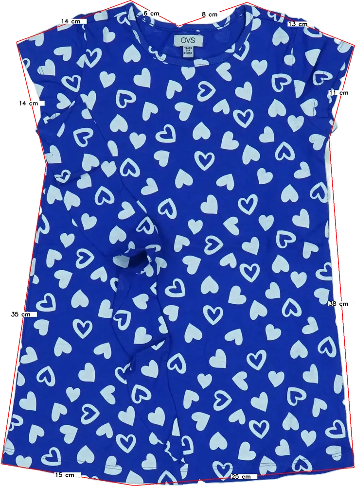 Kék OVS Póló EU 104 / UK 4 év / US 4T/XS