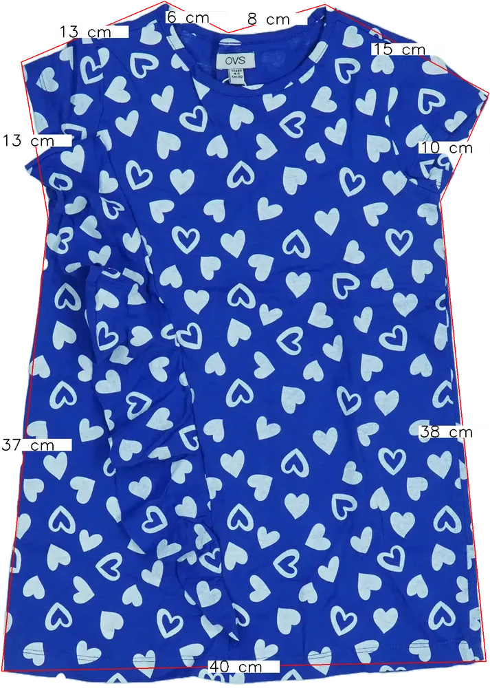 Kék OVS Póló EU 110 / UK 5 év / US 5 év/XS