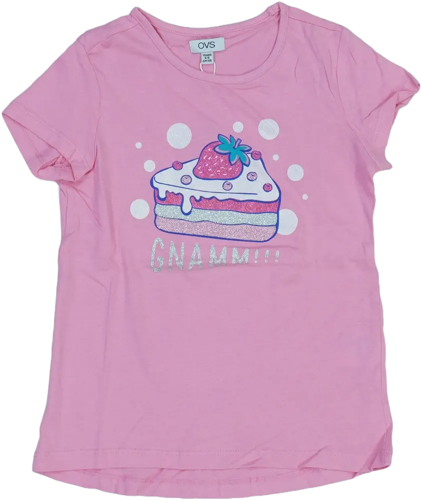 Rózsaszín OVS Póló EU 116 / UK 6 év / US 6 év/S