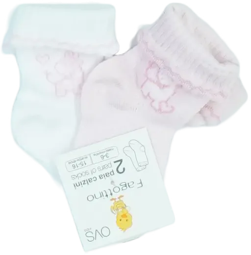 Rózsaszín OVS - Fagottino Csomag - Zoknik EU 68 / UK 3-6 hónap / US 3-6 hónap