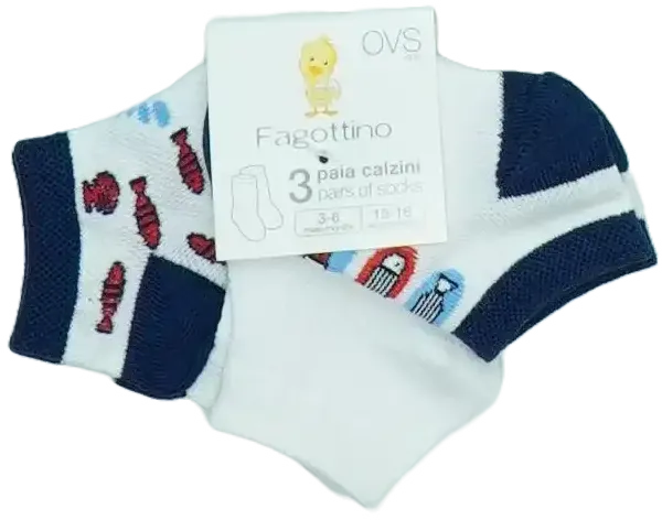 Többszínű OVS Csomag - Zoknik EU 16